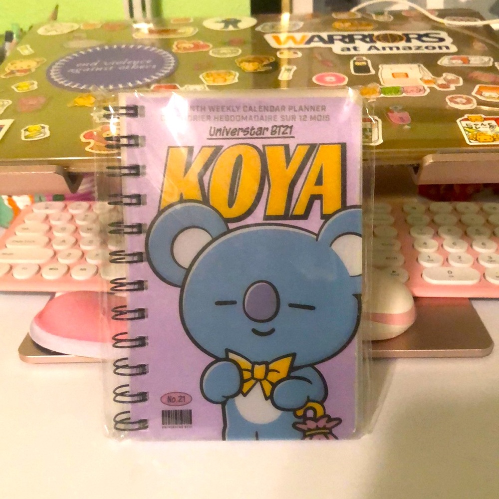 BT21 KOYA 12 Month planner